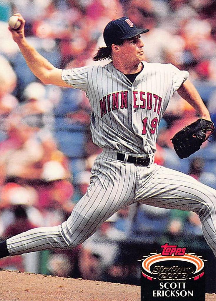 1992 Topps Stadium Club Baseball Scott Erickson #110