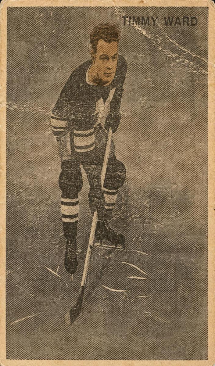 1933 World Wide Gum Ice Kings V357 Hockey English Only Jimmy Ward #37