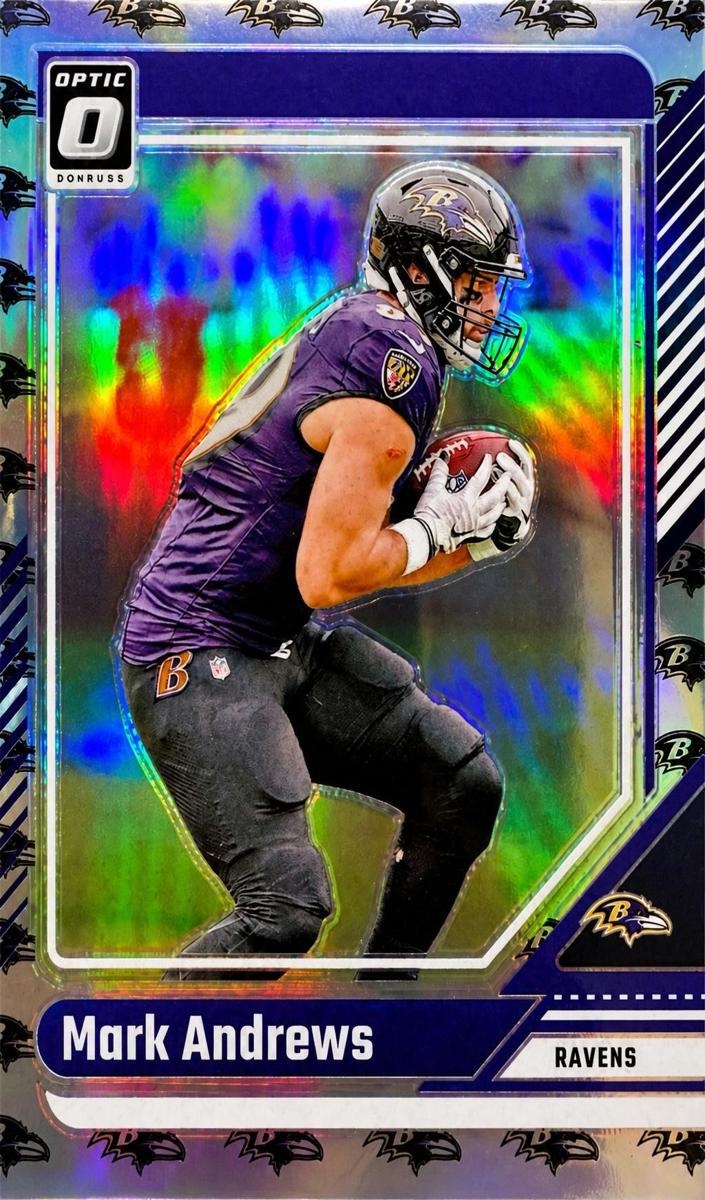 2024 Donruss Optic Football Team Logo Mark Andrews #16 PSA 9