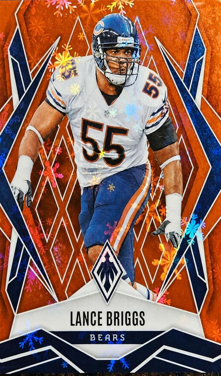2025 Panini Phoenix Football Red Winter Lance Briggs #90