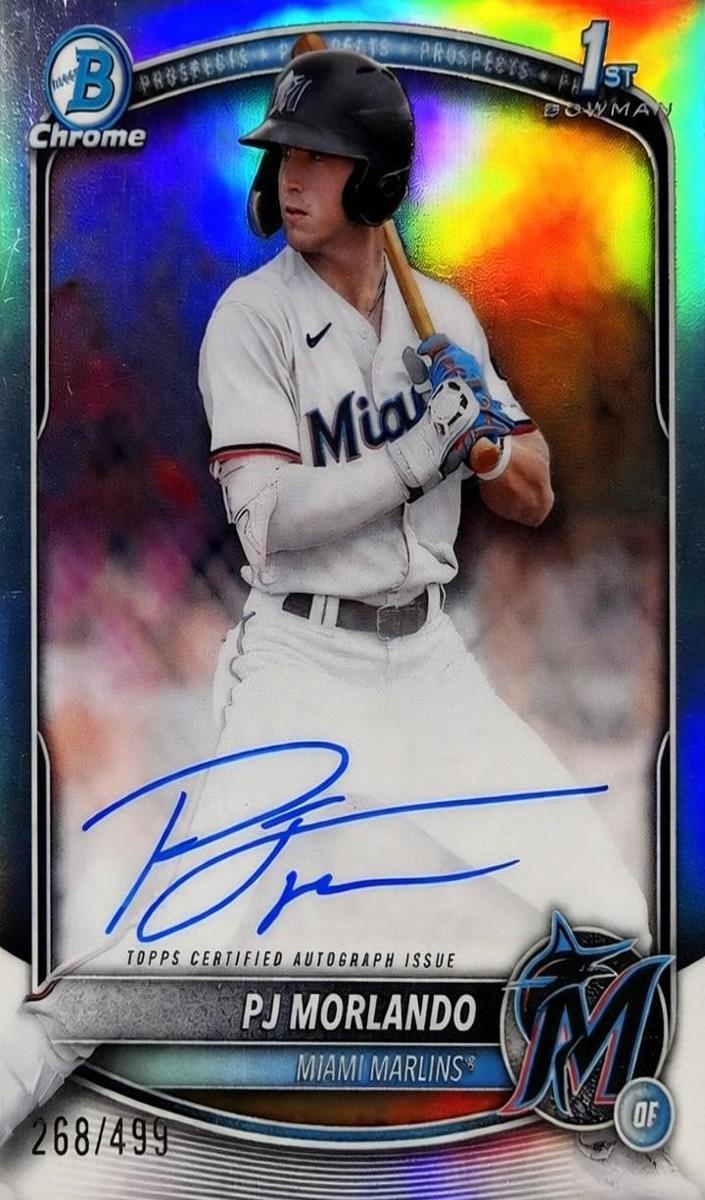 2025 Bowman Chrome Prospects Baseball Refractor PJ Morlando #CPA-PM