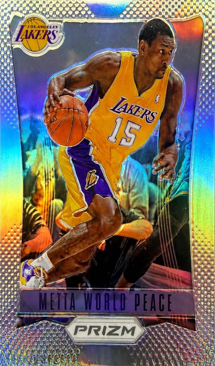 2012 Panini Prizm Basketball Silver Prizm Metta World Peace #147