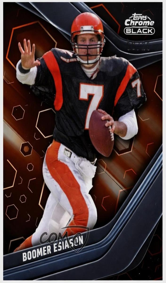 2023 Topps Composite Football Orange Refractor Boomer Esiason #112