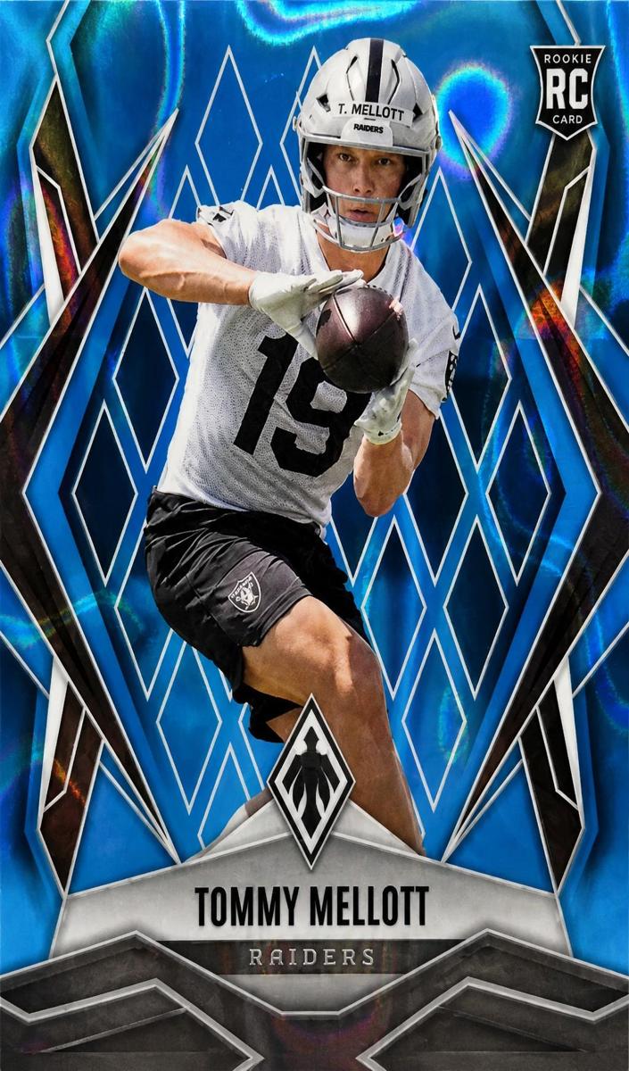 2025 Panini Phoenix Football Light Blue Lava Tommy Mellott #227