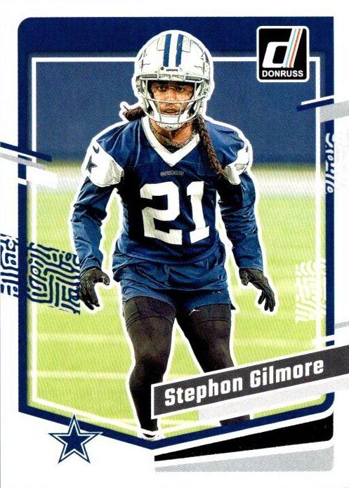 2023 Panini Donruss Football Stephon Gilmore #77