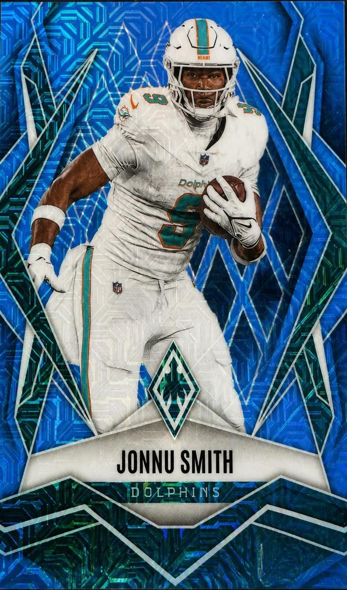 2025 Panini Phoenix Football Light Blue Mojo Jonnu Smith #118