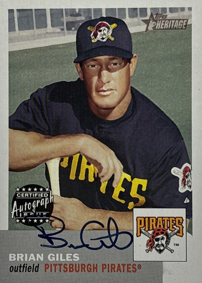 2002 Topps Heritage Baseball Brian Giles #RO-BG