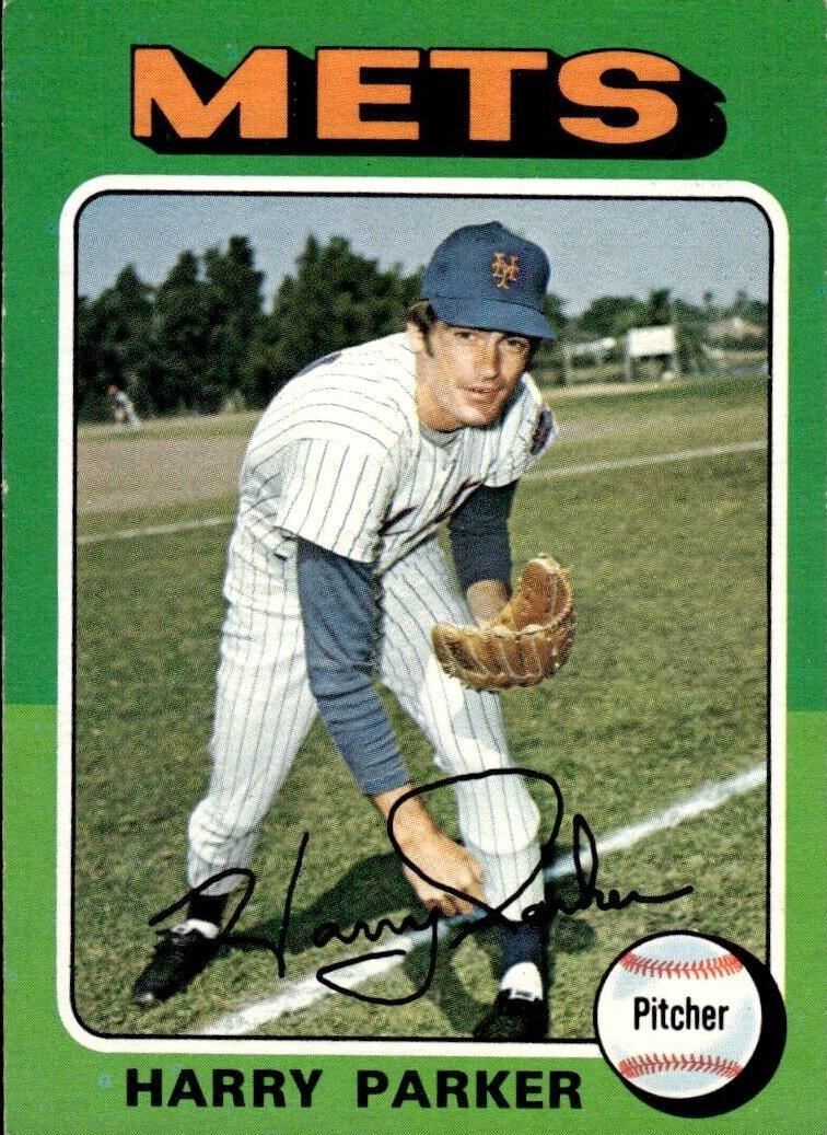 1975 O-Pee-Chee Baseball Harry Parker #214