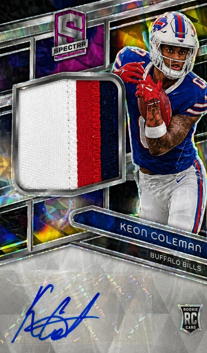 2024 Panini Spectra Football Supernova Keon Coleman #217