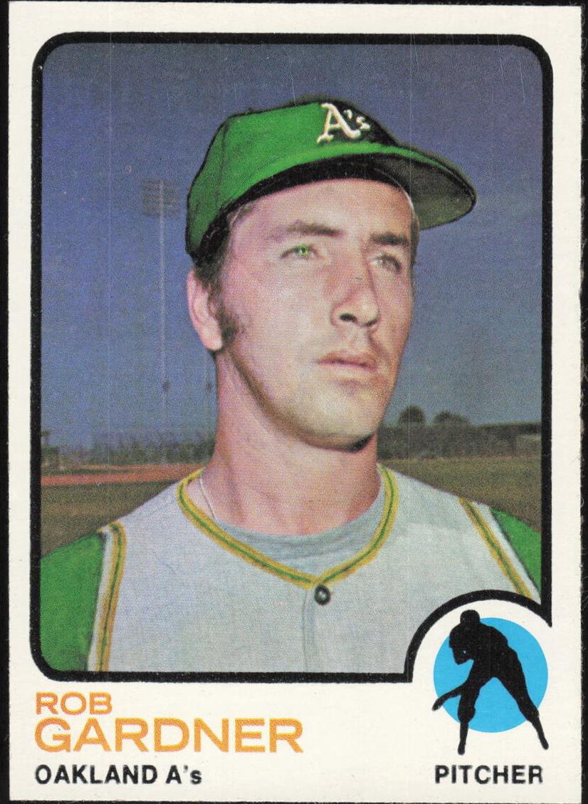 1973 Topps Baseball Rob Gardner #222
