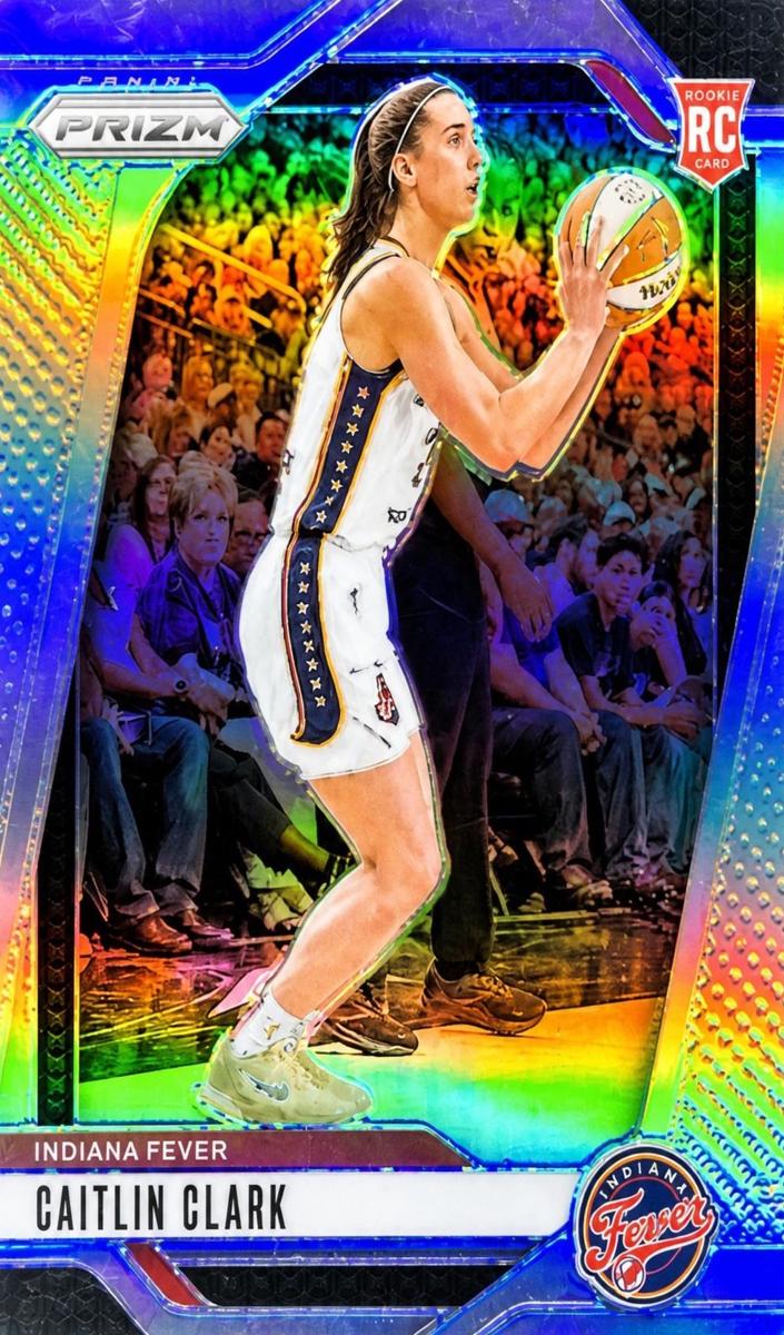 2024 Panini Prizm WNBA Basketball Silver Caitlin Clark #22 PSA 9