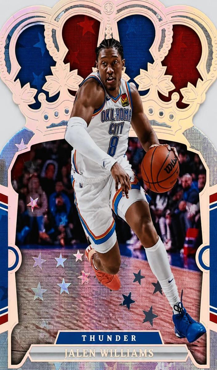 2023 Panini Crown Royale Basketball International Gold Jalen Williams #43
