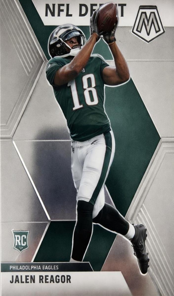 2020 Panini Mosaic Football Jalen Reagor #271 PSA 9