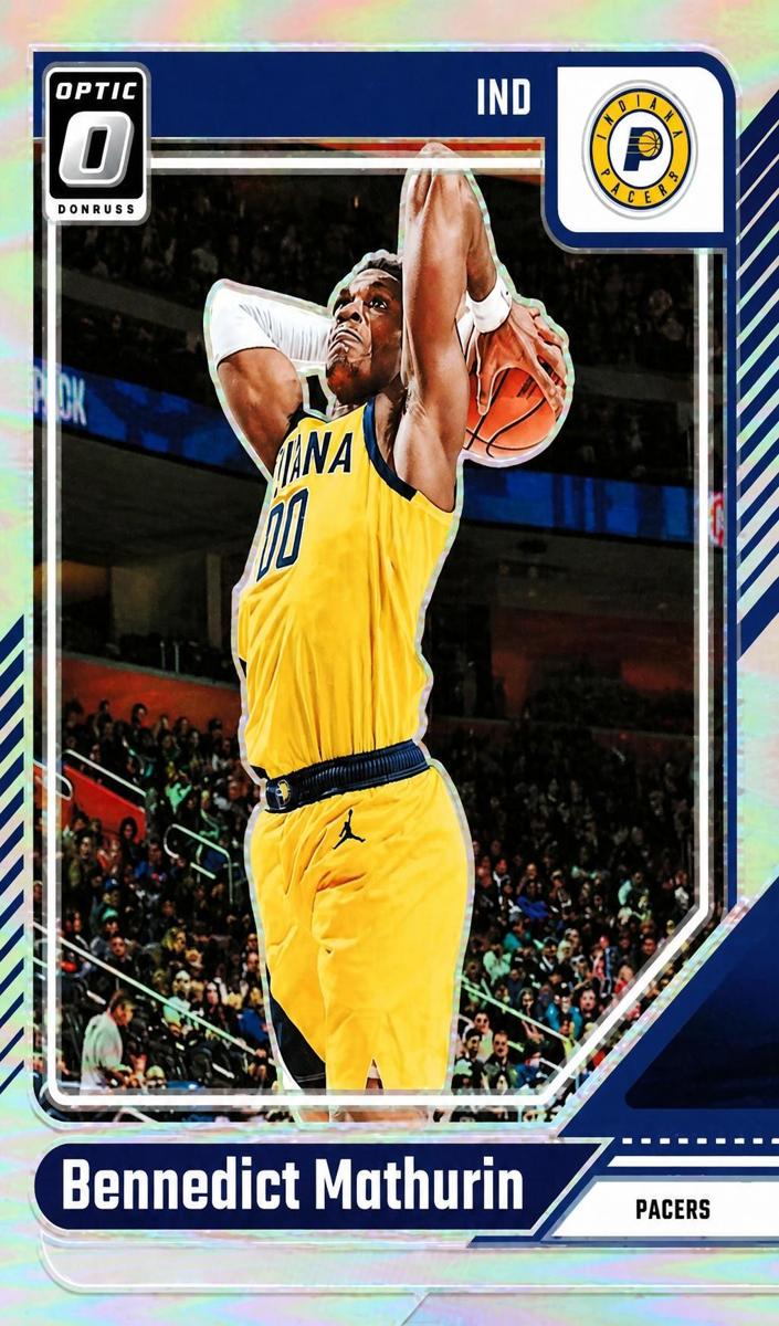 2024 Donruss Optic Basketball Holo Bennedict Mathurin #163
