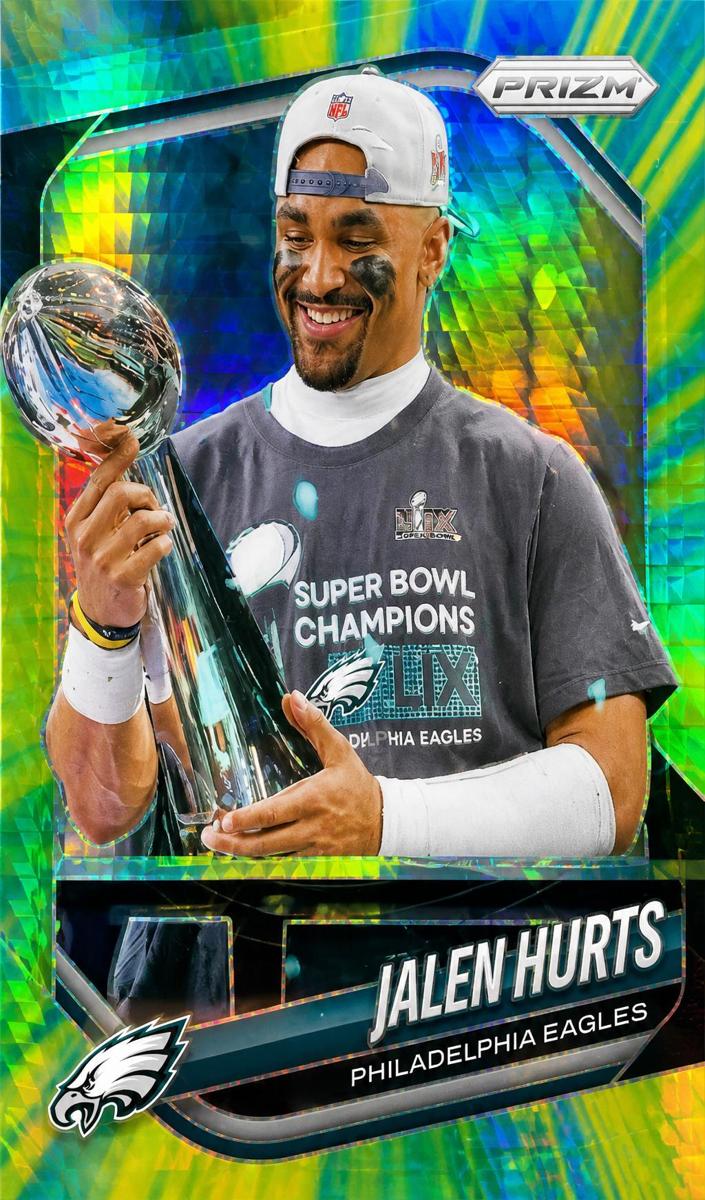 2025 Panini Prizm Football Hyper Jalen Hurts #228
