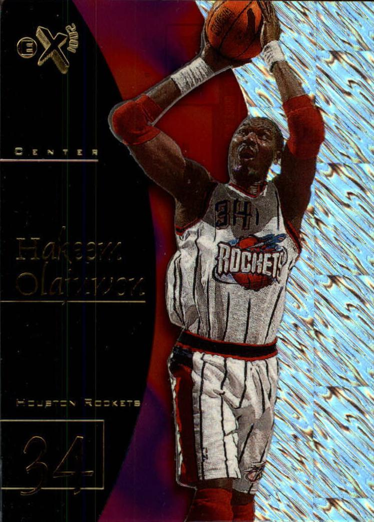 1997 Skybox E-X2001 Basketball Hakeem Olajuwon #25