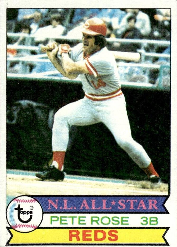 1979 Topps Baseball Pete Rose #650 RAW Ungraded