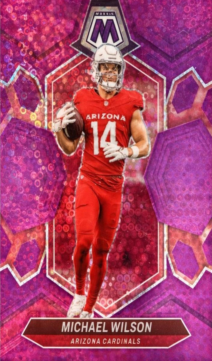 2024 Panini Mosaic Football Honeycomb Michael Wilson #3