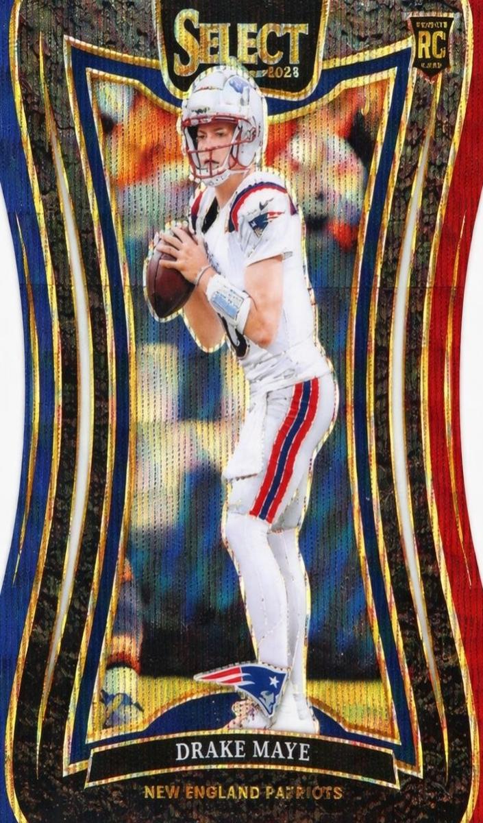2024 Panini Select Football Tri-Color Drake Maye #379