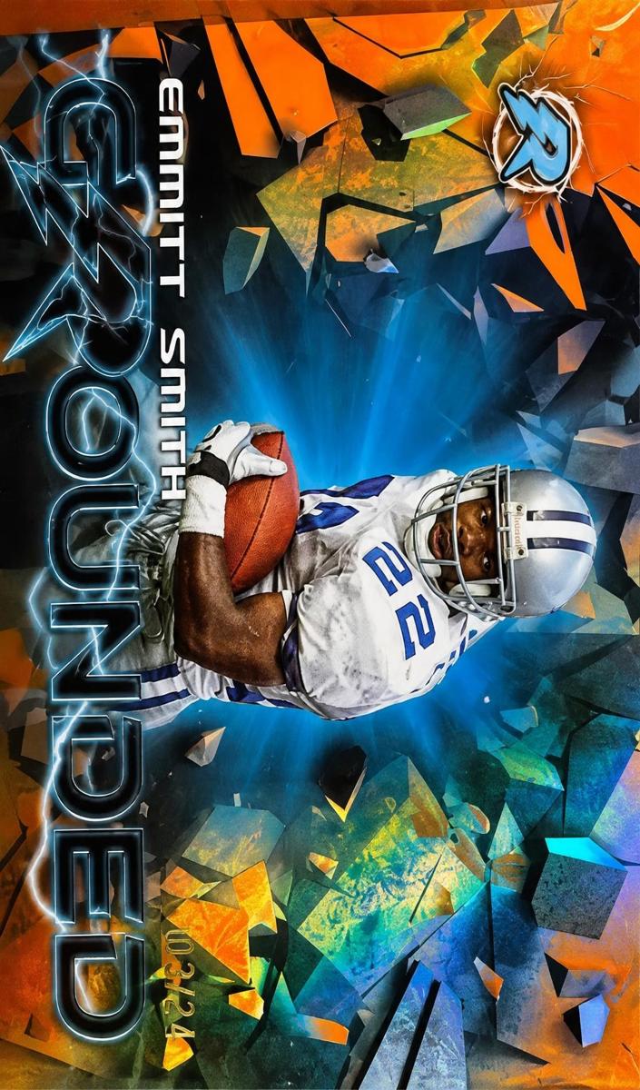 2023 Topps Composite Football Orange Refractor Emmitt Smith #RG-5