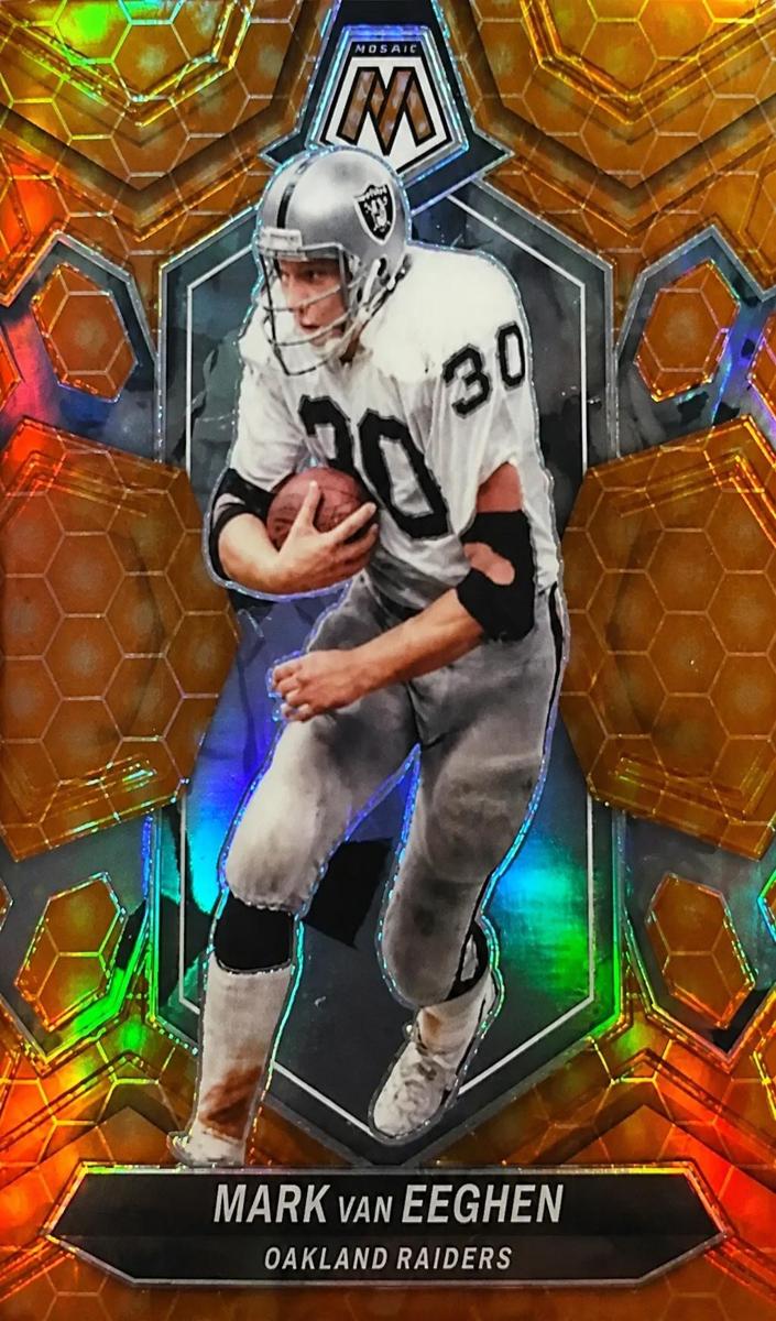 2024 Panini Mosaic Football Honeycomb Mark van Eeghen #250