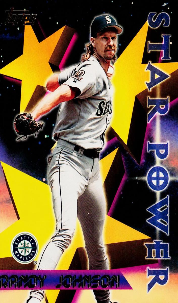 1996 Topps Baseball Randy Johnson #224