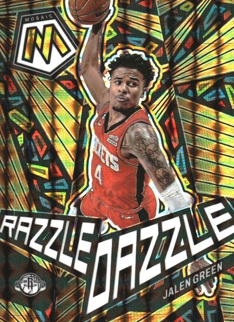 2022 Panini Mosaic Basketball Jalen Green #6 PSA 10