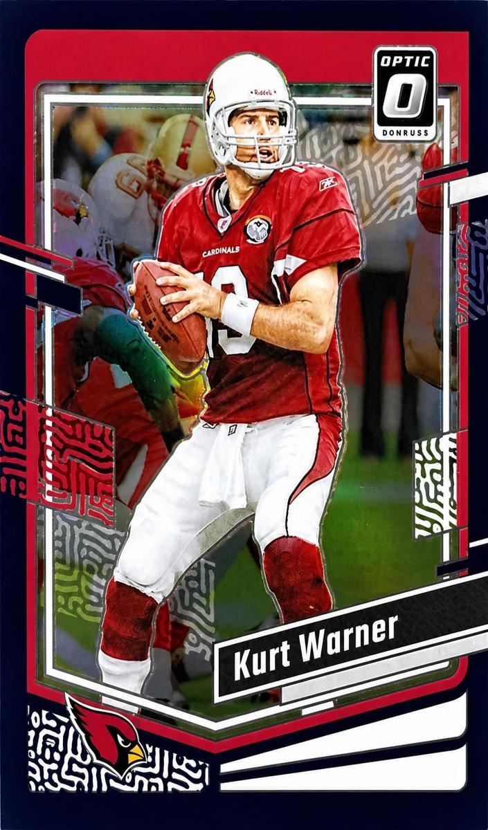 2023 Donruss Optic Football Purple Kurt Warner #4