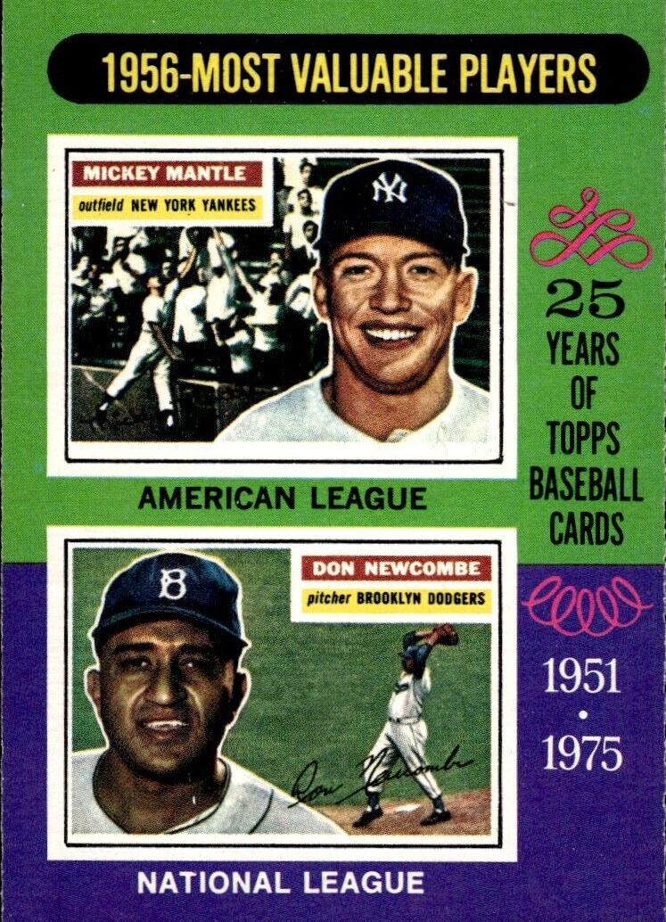 1975 O-Pee-Chee Baseball Mickey Mantle #194