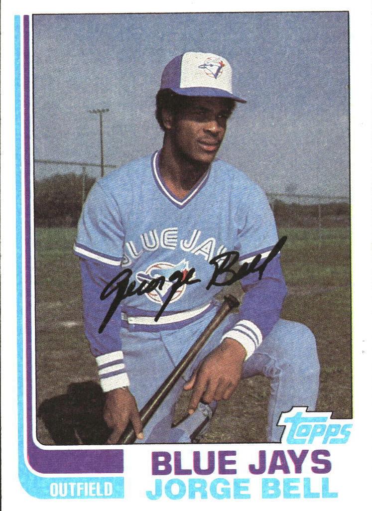 1982 Topps Baseball Jorge Bell #254
