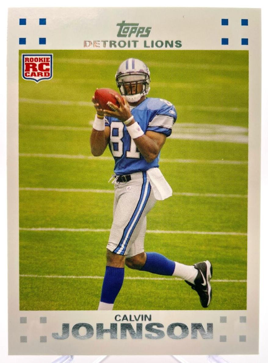 2007 Topps Football Calvin Johnson #2 PSA 10