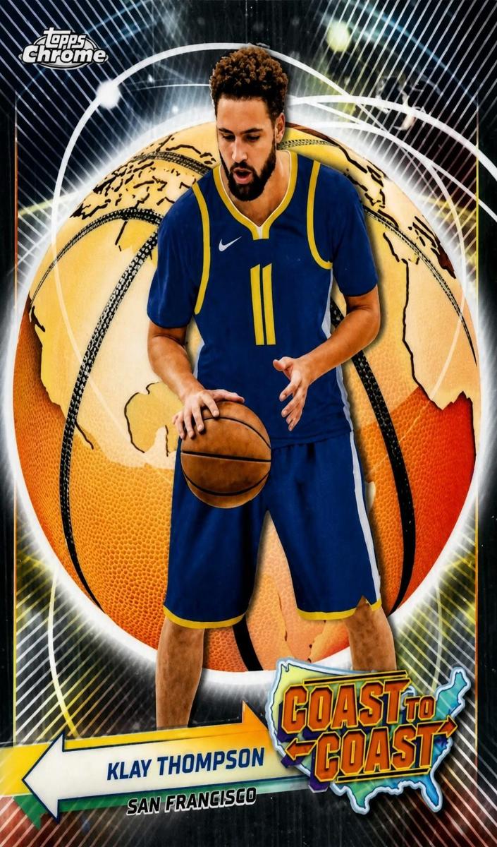 2023 Topps Chrome Basketball Klay Thompson #CC-22