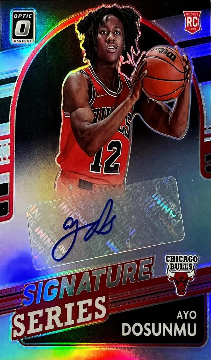 2022 Donruss Optic Basketball Holo Ayo Dosunmu #SS-AYO