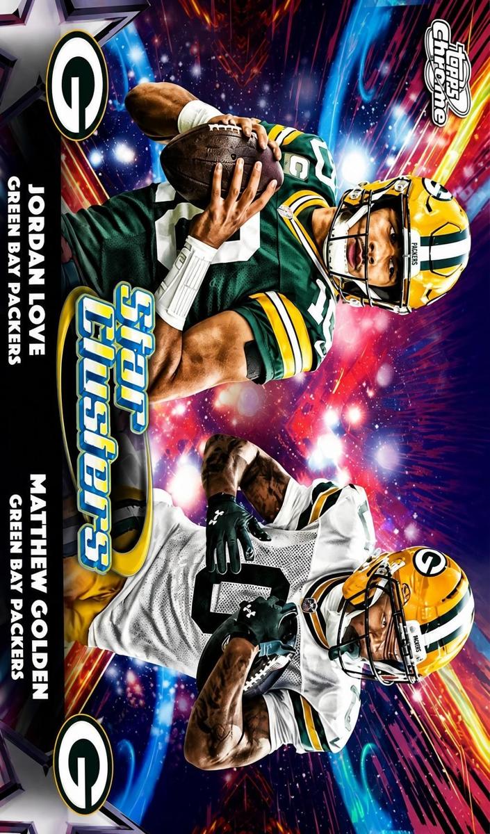 2025 Topps Cosmic Chrome Football Matthew Golden #SC-10