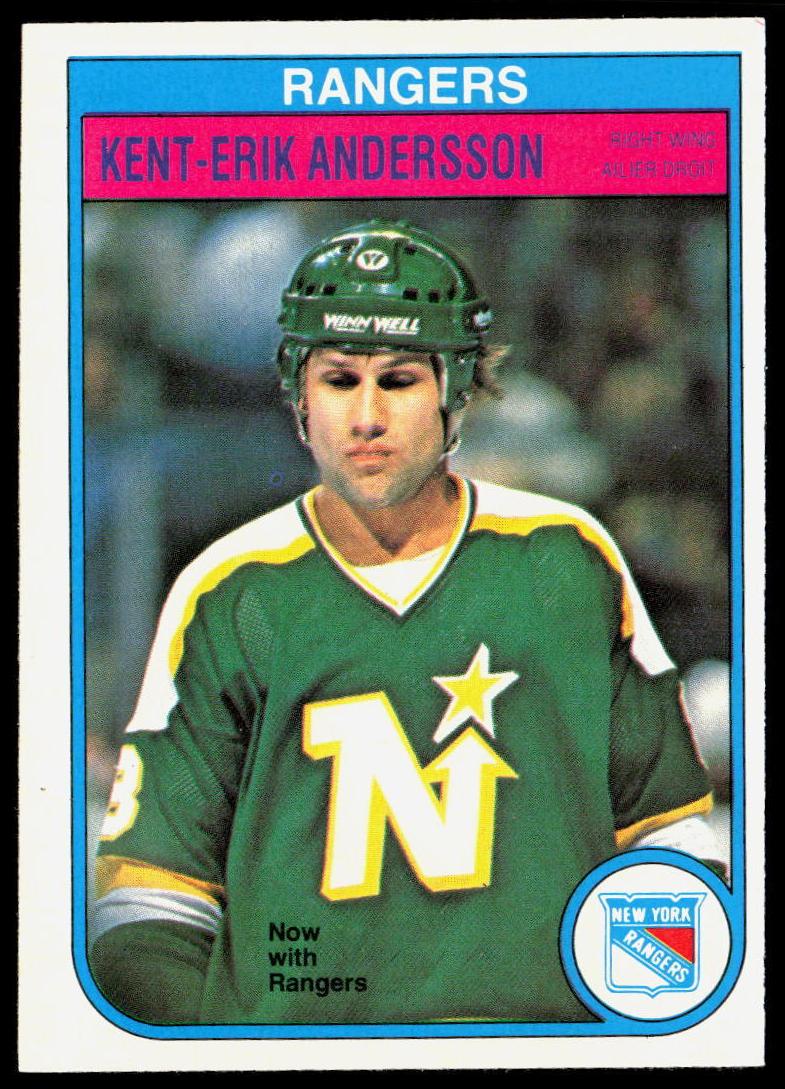 1982 O-Pee-Chee Hockey Kent-Erik Andersson #218 PSA 10