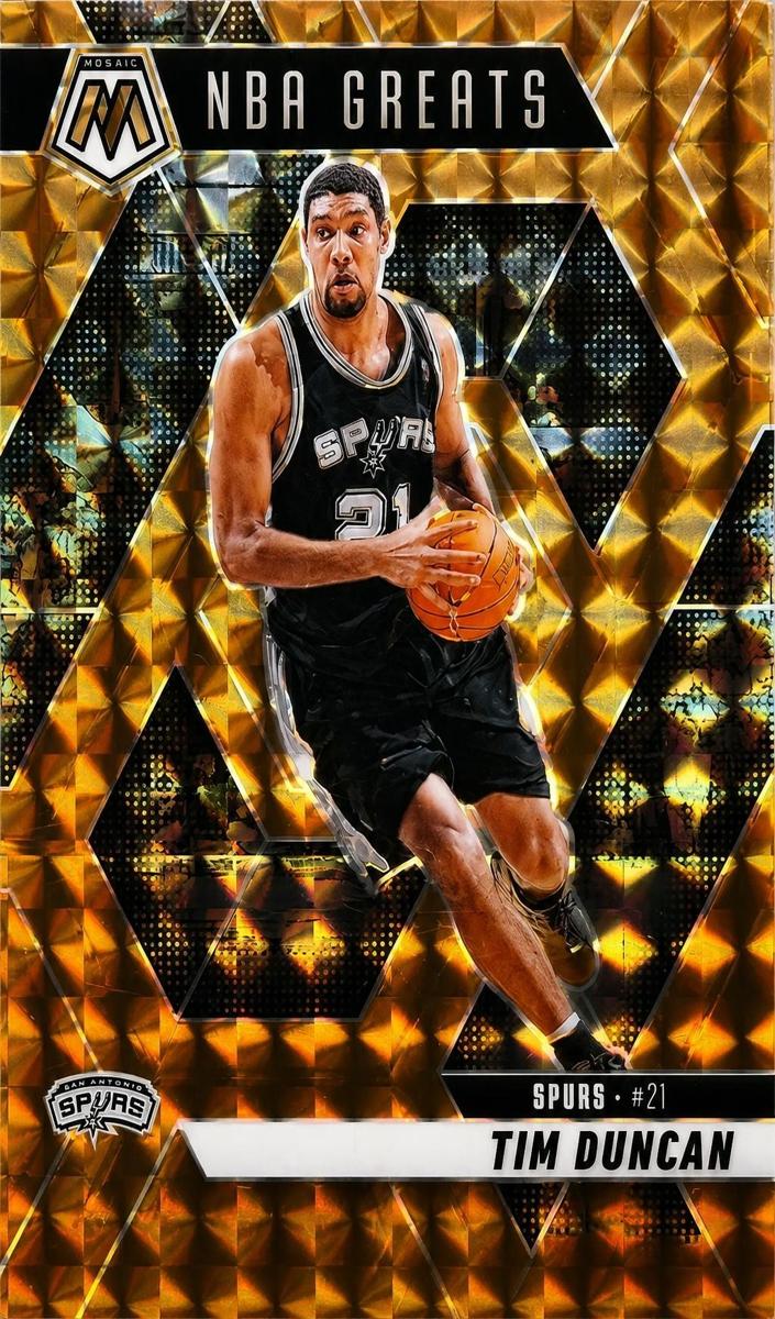 2024 Panini Mosaic Basketball Bronze Tim Duncan #291