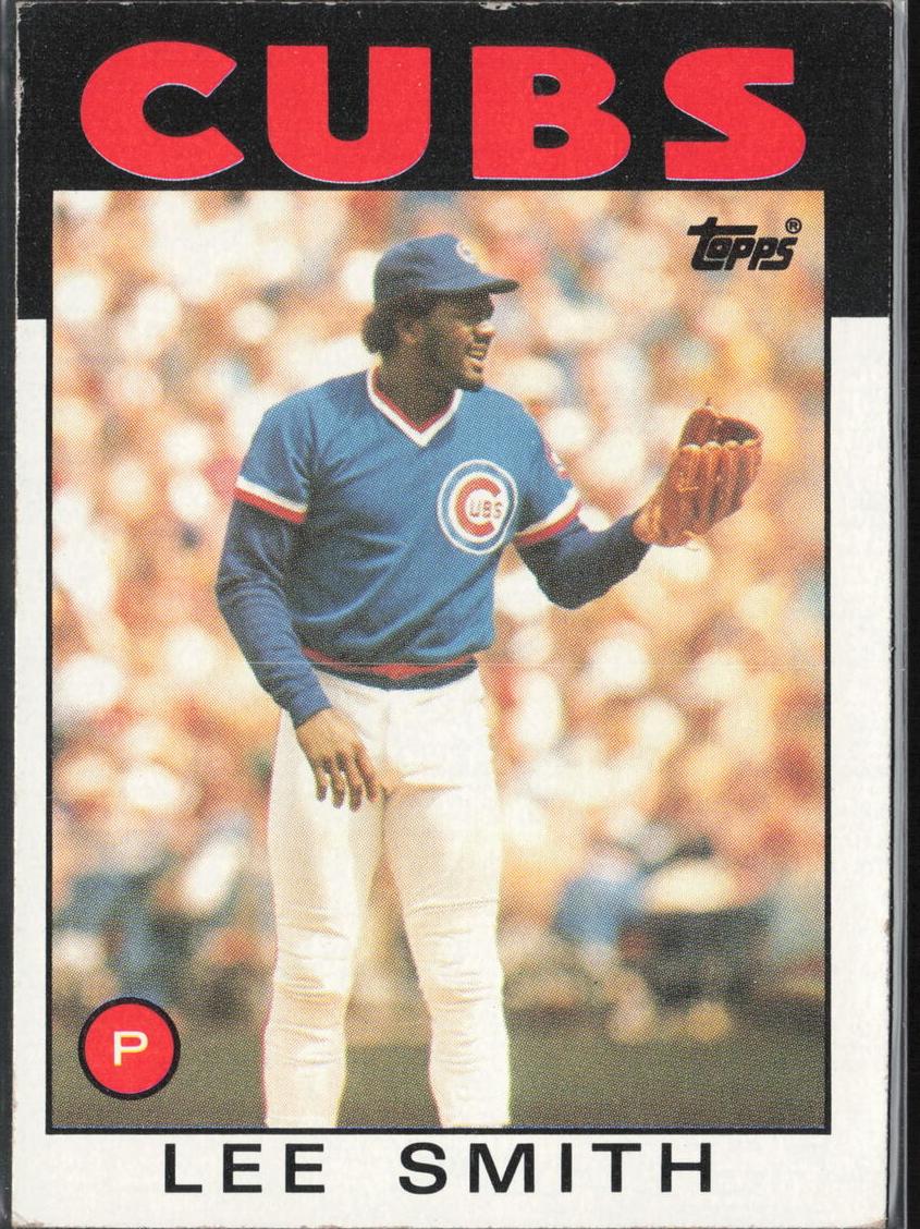 1986 Topps Baseball Lee Smith #355 PSA 10