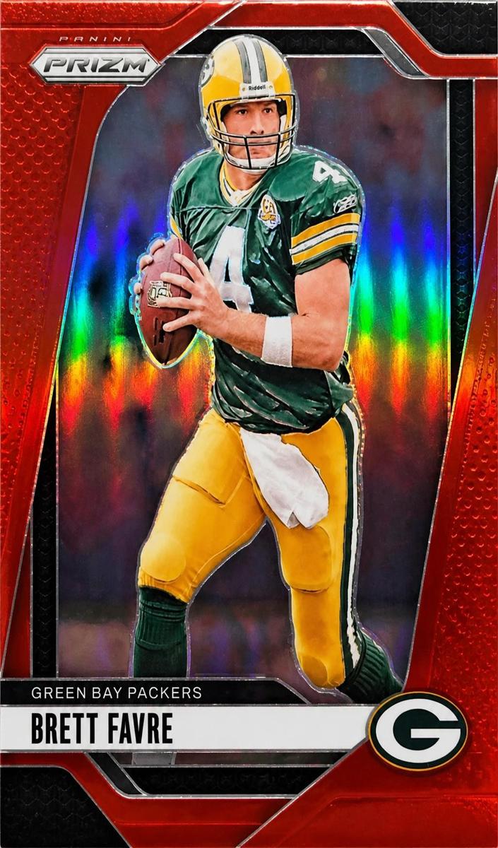 2024 Panini Prizm Football Red Brett Favre #110