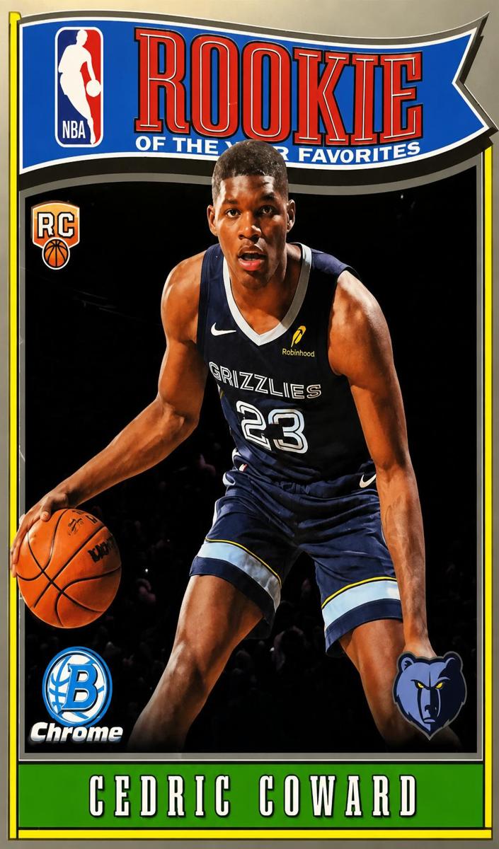 2025 Bowman Basketball Cedric Coward #RY-11