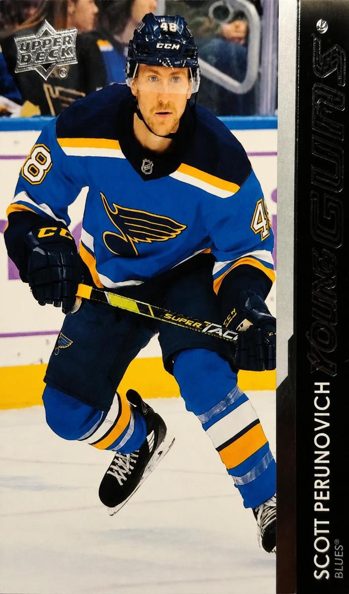 2021 Upper Deck Hockey Scott Perunovich #707