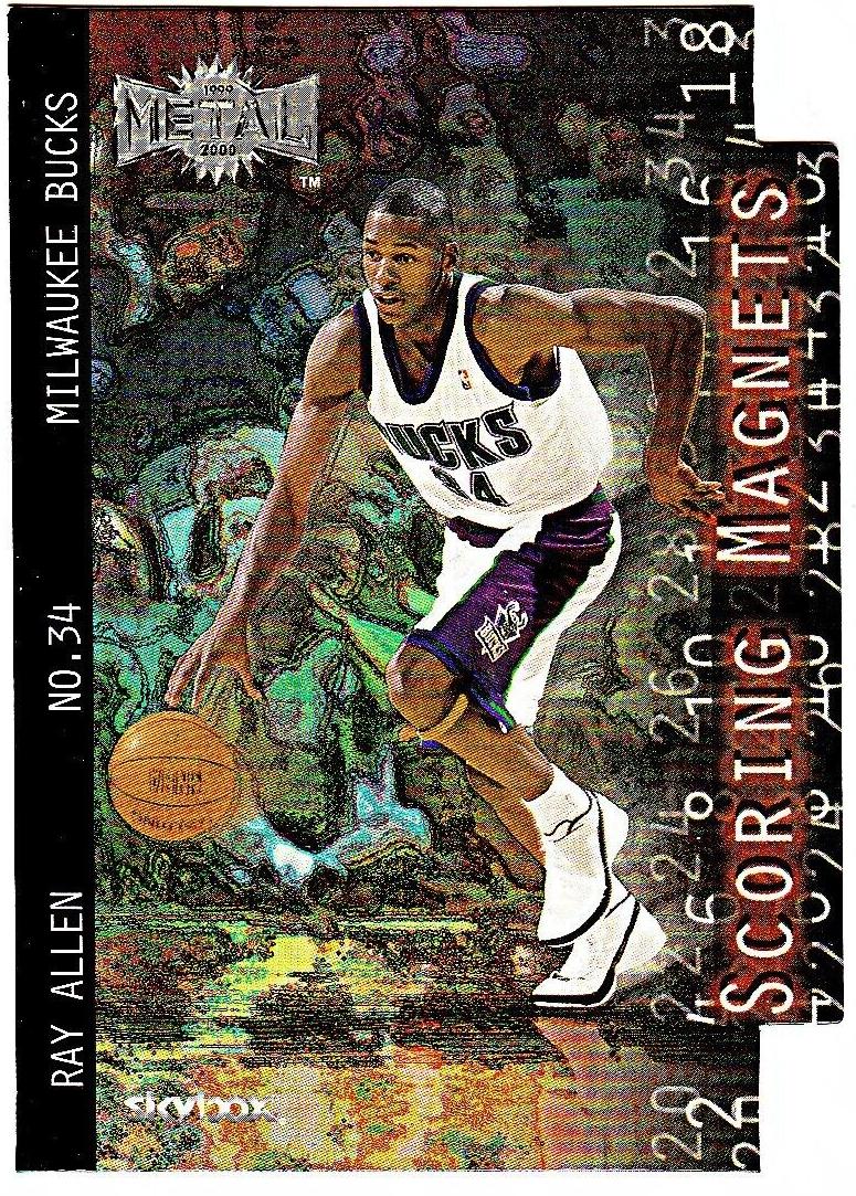 1999 Metal Basketball Ray Allen #4SM