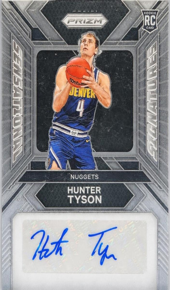 2023 Panini Prizm Basketball Hunter Tyson #SS-HT
