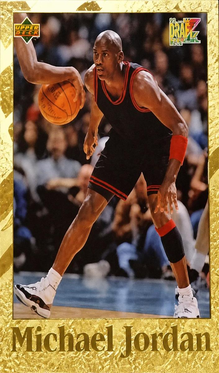 1995 Upper Deck Basketball Gold Michael Jordan #BP5