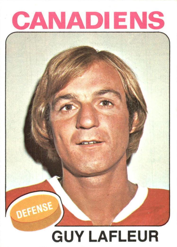 1975 Topps Hockey Guy Lafleur #126 PSA 9