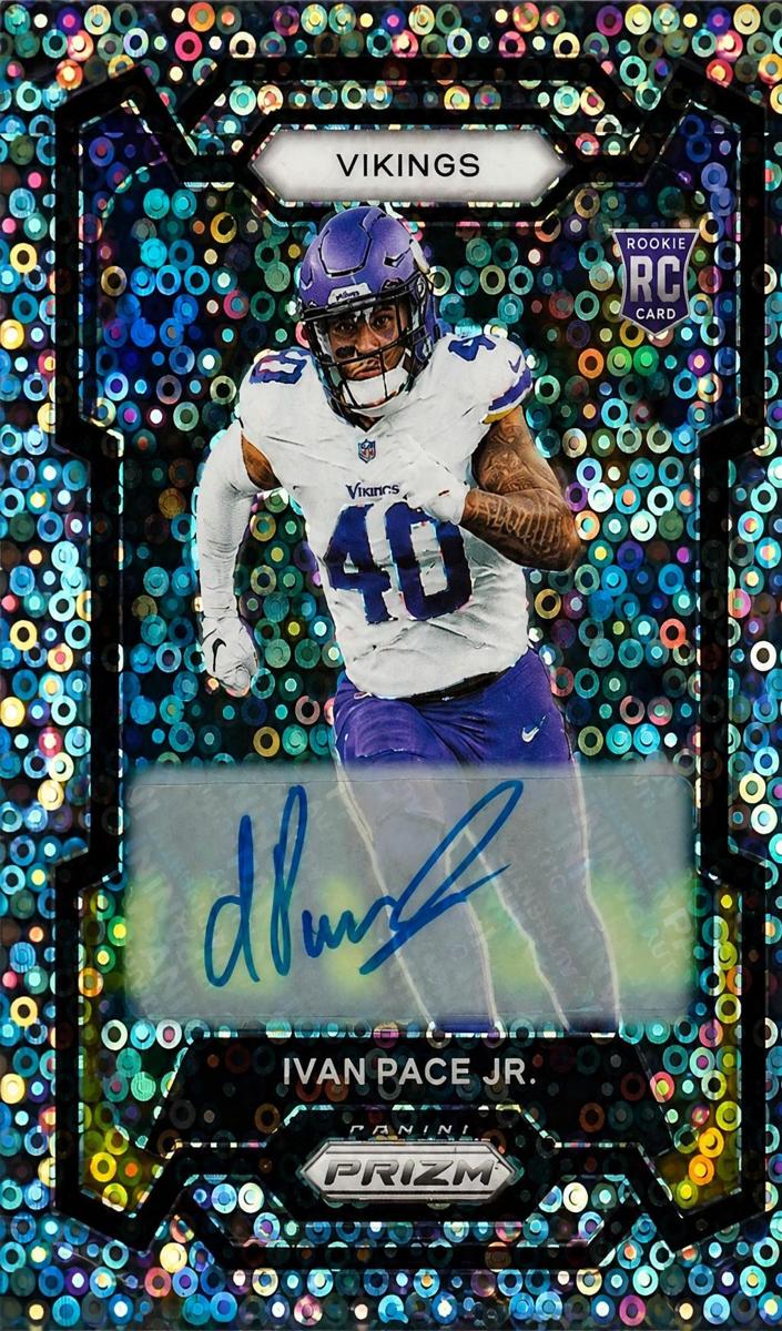 2023 Panini Prizm Football No Huddle Ivan Pace Jr. #366 PSA 9