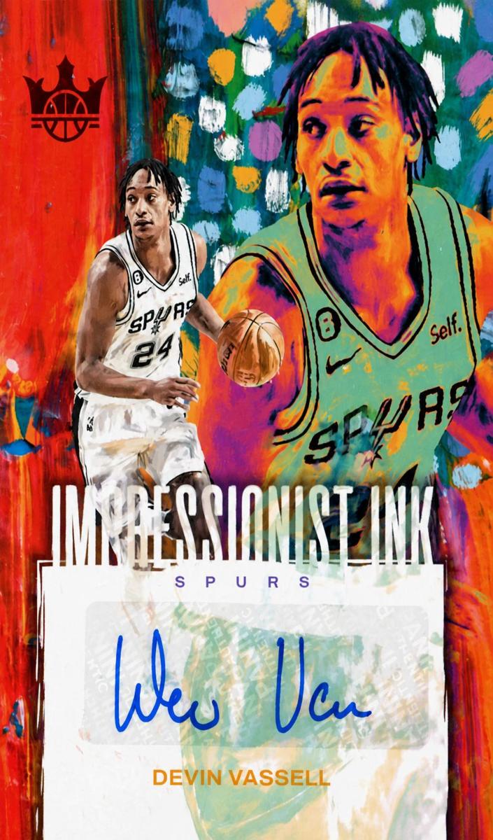 2023 Panini Court Kings Basketball Ruby Devin Vassell #II-DEV
