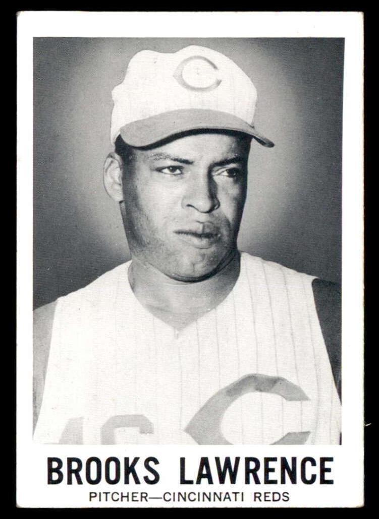 1960 Leaf Baseball Brooks Lawrence #36