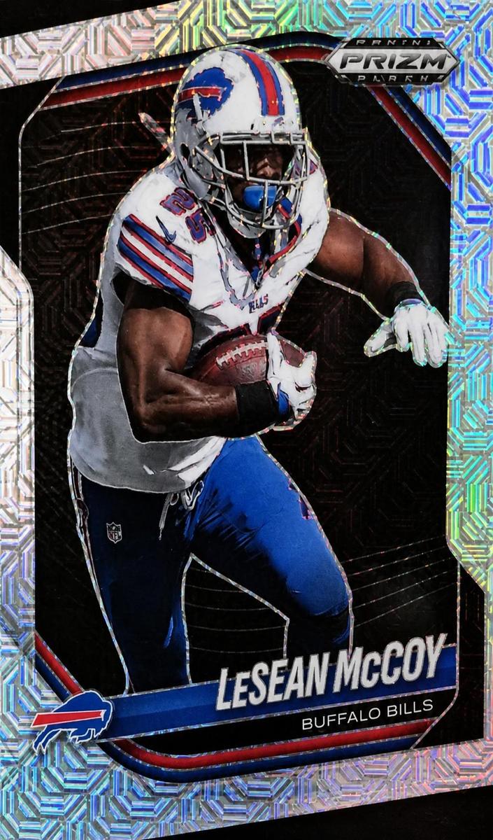 2025 Panini Prizm Black Football Mojo LeSean McCoy #16