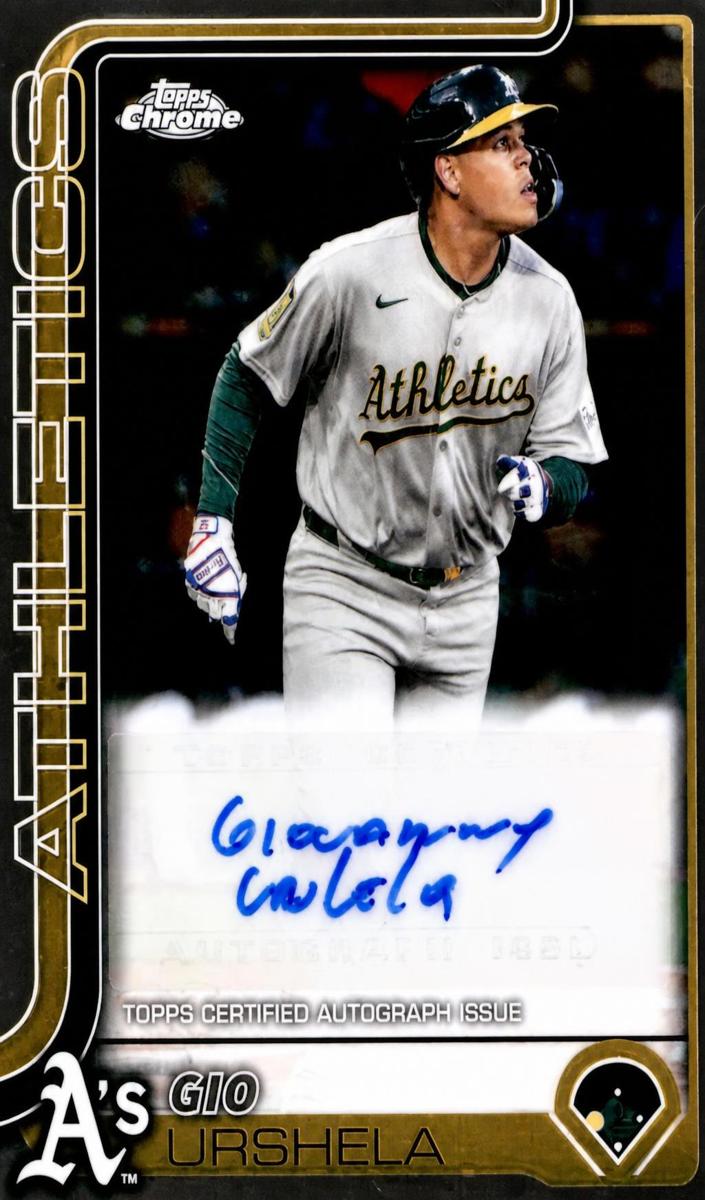 2025 Topps Chrome Update Baseball Gio Urshela #AC-GU
