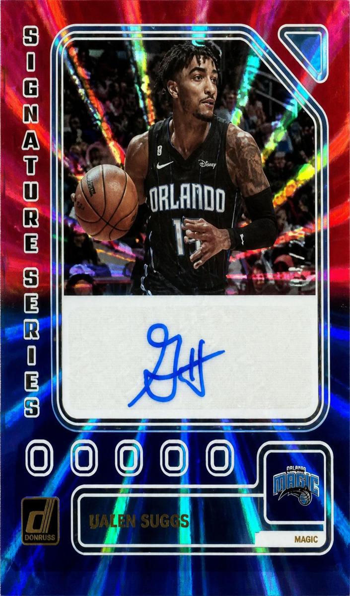2023 Panini Donruss Basketball Holo Red and Blue Laser Gary Harris #SS-GAR